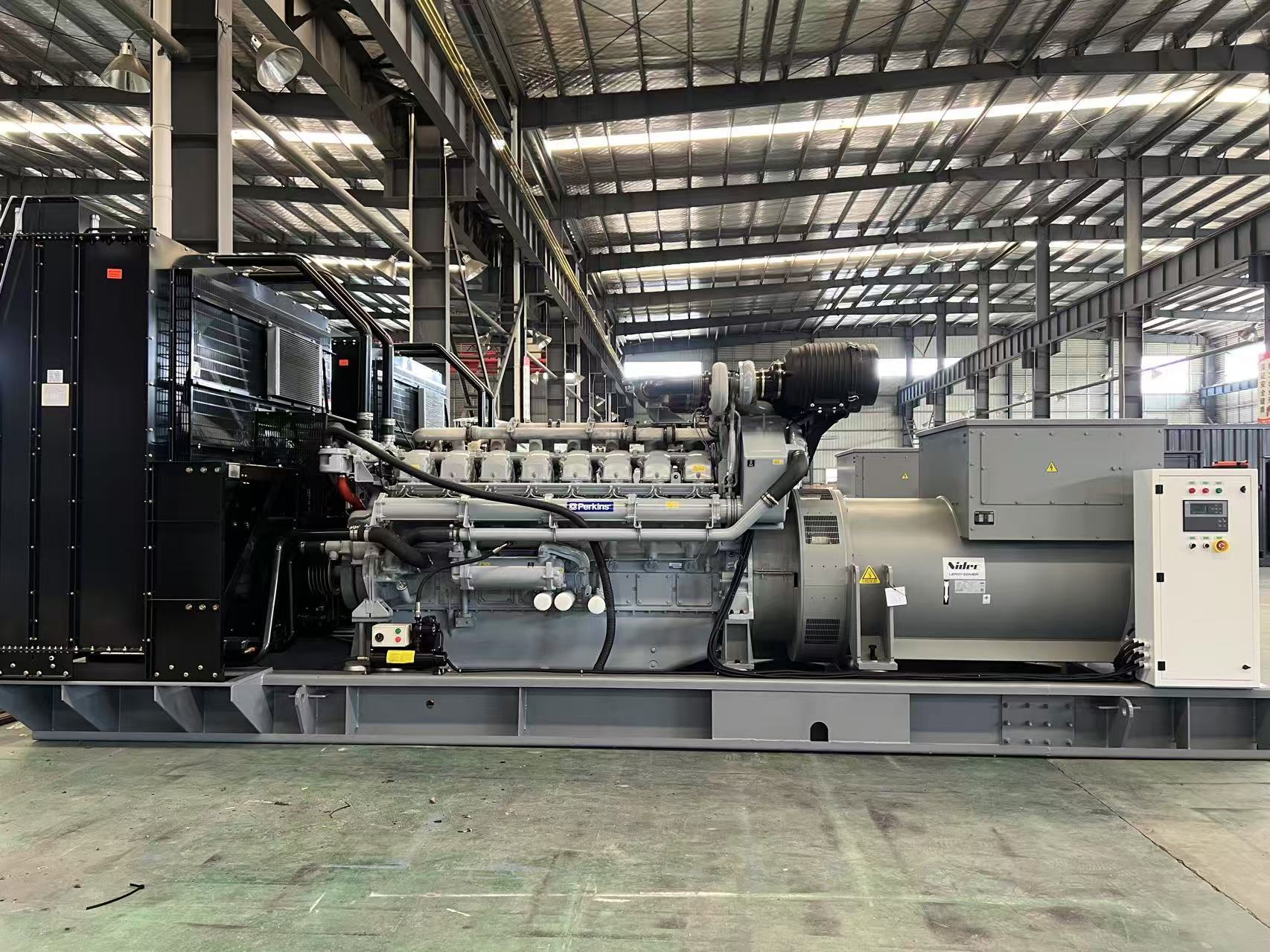 一款高端定制的高壓柴油機組